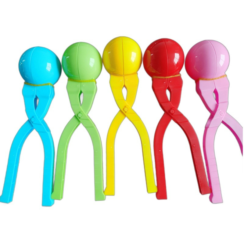 Juguetes de bola de nieve para niños, pelotas de nieve, juguetes de nieve, pinzas de pato, herramientas de muñeco de nieve al aire libre de invierno