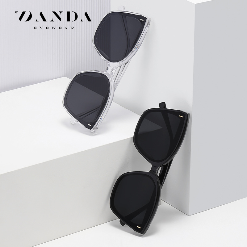 Nuevas gafas de sol de hoja en vivo gm con las mismas gafas de sol polarizadas protector solar PS6603 gafas de sol anti-ultravioleta