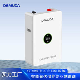 DEMUDA壁挂磷酸铁锂5度光伏太阳能储能电池5kwh LifePo4 Battery