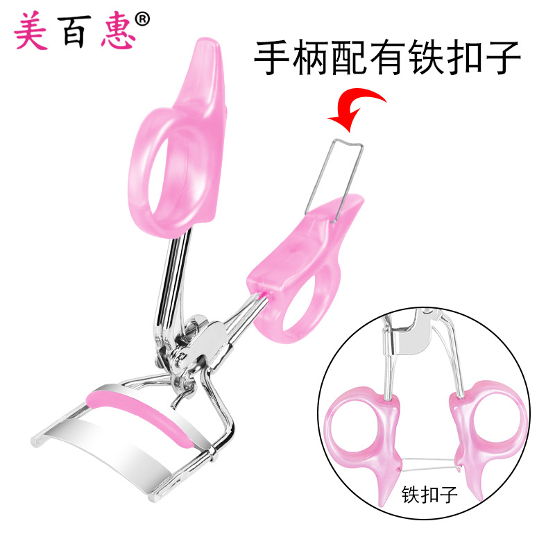 Plastic curly curling eyelash curler for eyelashes