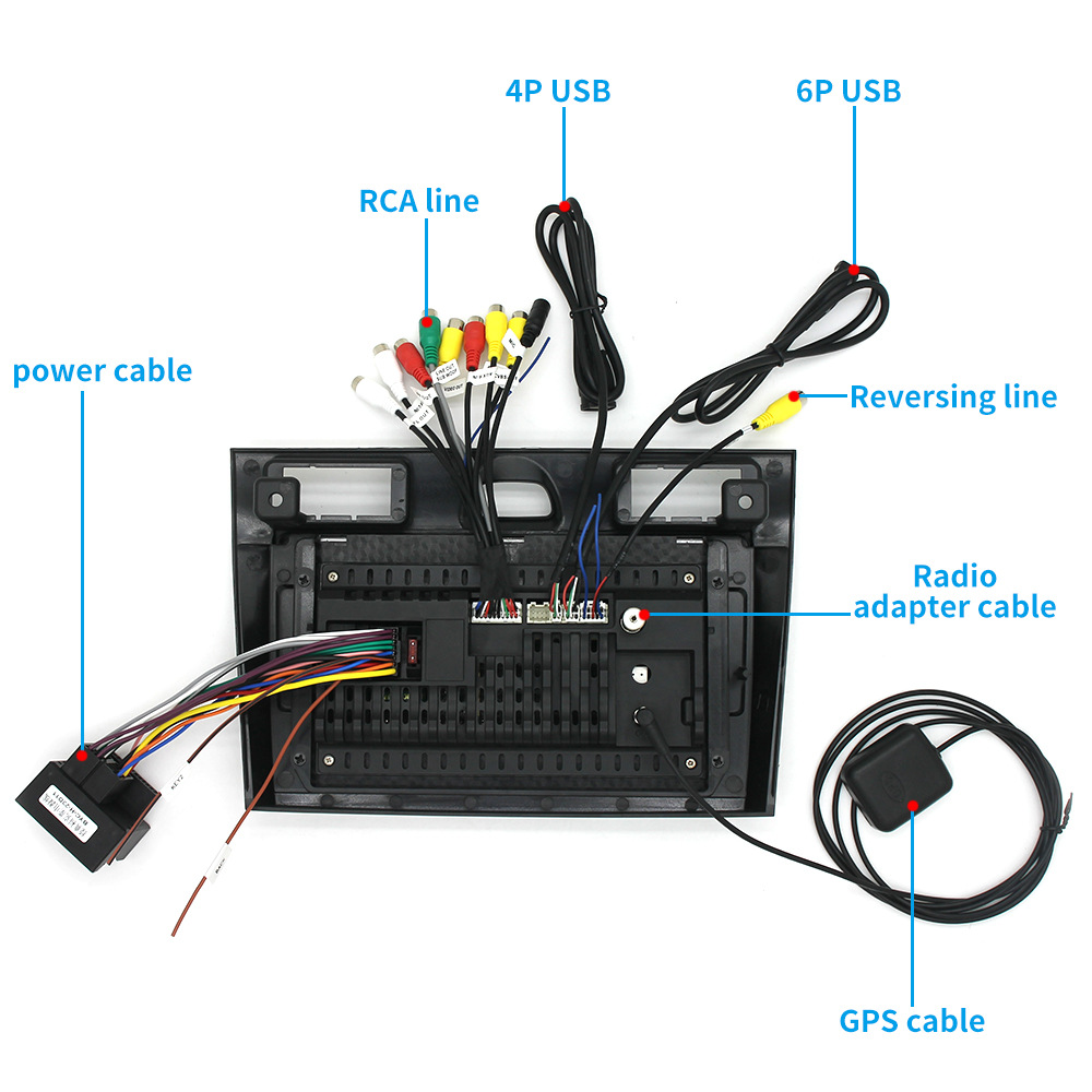 Nuevo para 06-11 Ford Fiesta coche inteligente Android pantalla grande navegación GPS Bluetooth jugador