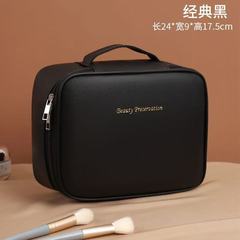 三合一多機能化粧バッグ大容量高級感小衆デザインパーテーション収納化粧箱一つからバッチ