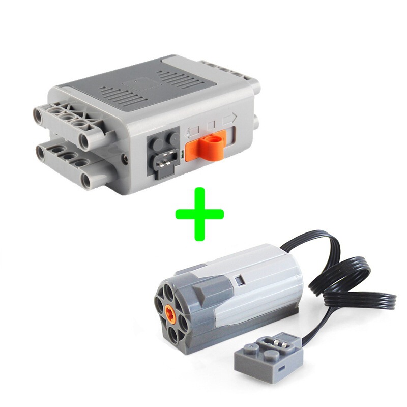 Compatible with Lego Ev3 Building Block Toys, Motor Power Motors, Mechanical Sets, Moc Plug-In Pf Technology Parts Set Compatible with Lego Ev3 Building Block Toys, Motor Power Motors, Mechanical Sets, Moc Plug-In Pf Technology Parts Set