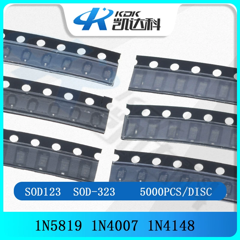 Патч диод 1N5819 1N4007 1N4148 SOD123 SOD-323 электронные компоненты Kedarko