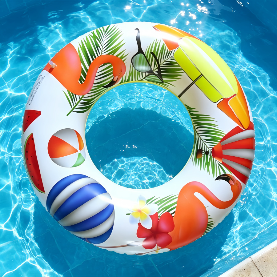 cartoon inflatable swimming ring