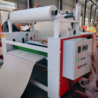 EVA珍珠棉卷涂胶覆布机红绒布喜庆用品贴面机工艺密度板双面贴纸