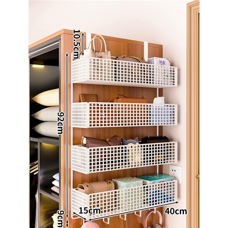 흰색 4단 특대형 후크(캐비닛 측면 모델)