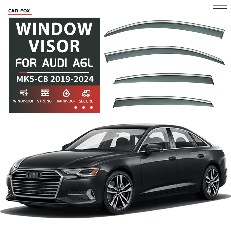 Suitable for Domestic Long-Wheelbase Audi A6L Sedan Rain Shield Audi A6 Lwb Window Visor