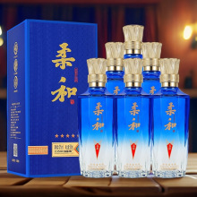 五星柔和42度浓香型500ml*6瓶纯粮白酒整箱自饮口粮酒