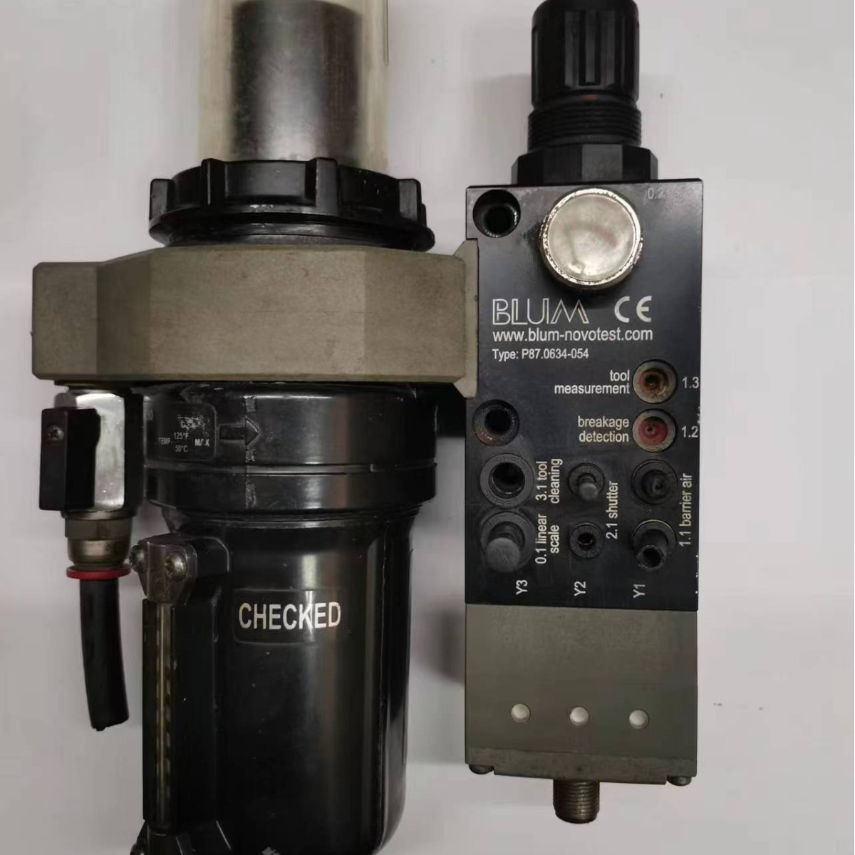 德国波龙 对刀仪 控制阀 87.0634-054-A30 IC56接收器 IF59-2接线