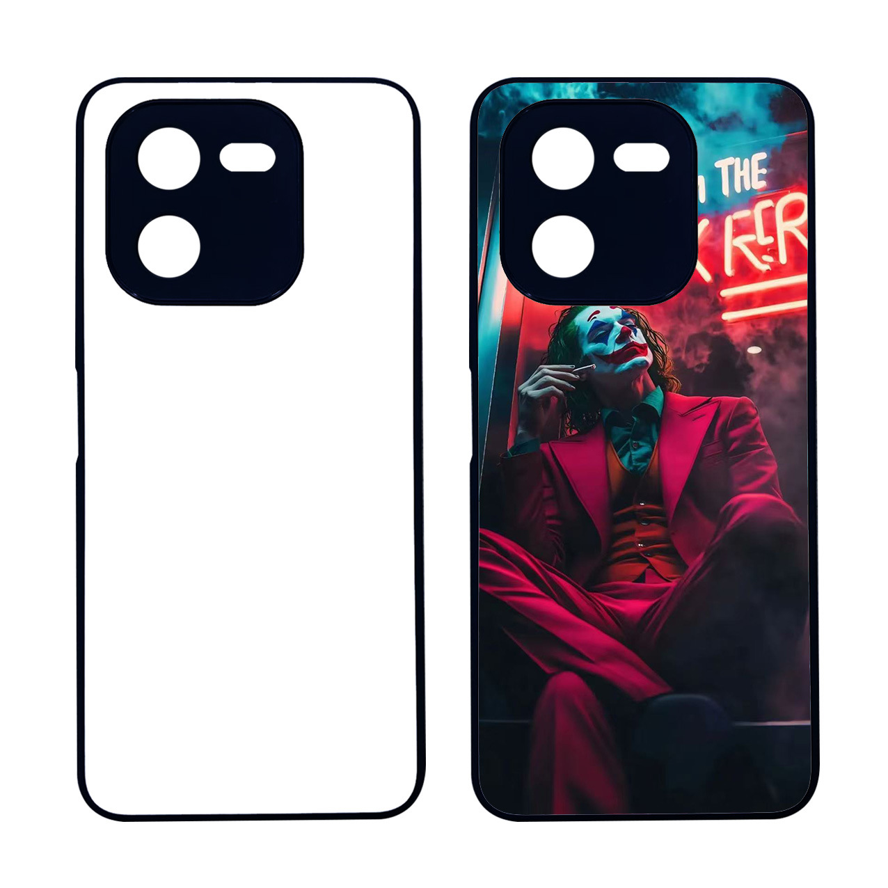 For VIVO IQOO Z9X aluminum thermal transfer phone case blank material wholesale foreign trade supply TPU PC