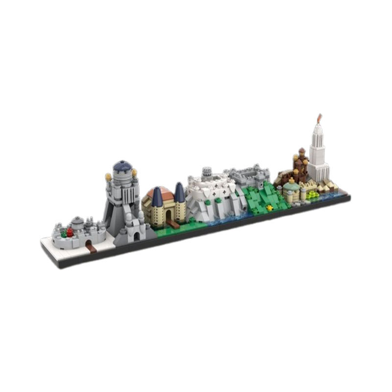 Westeros Skyline Klemmbausteine Modell Für Kinder Bauklötze_voghion.com
