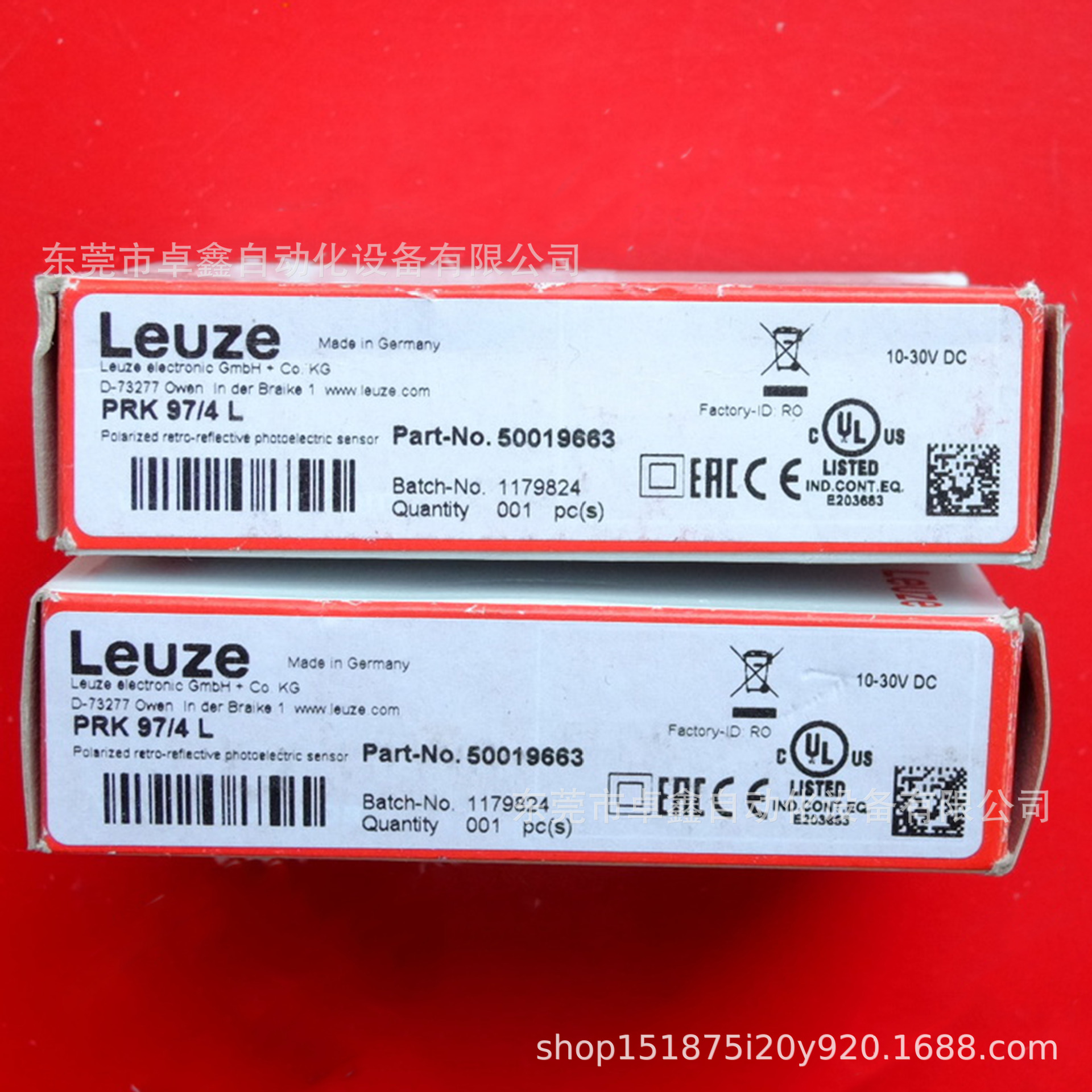 劳易测 PRK 97/4L 全新光电传感器  现货议价