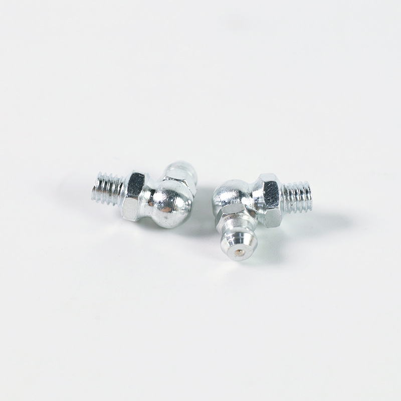 Butter Nozzle M6X1-90 ° Metric Thread Gb1153 Carbon Steel Galvanized
