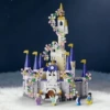 Blue small princess costume, castle, 1477 pieces