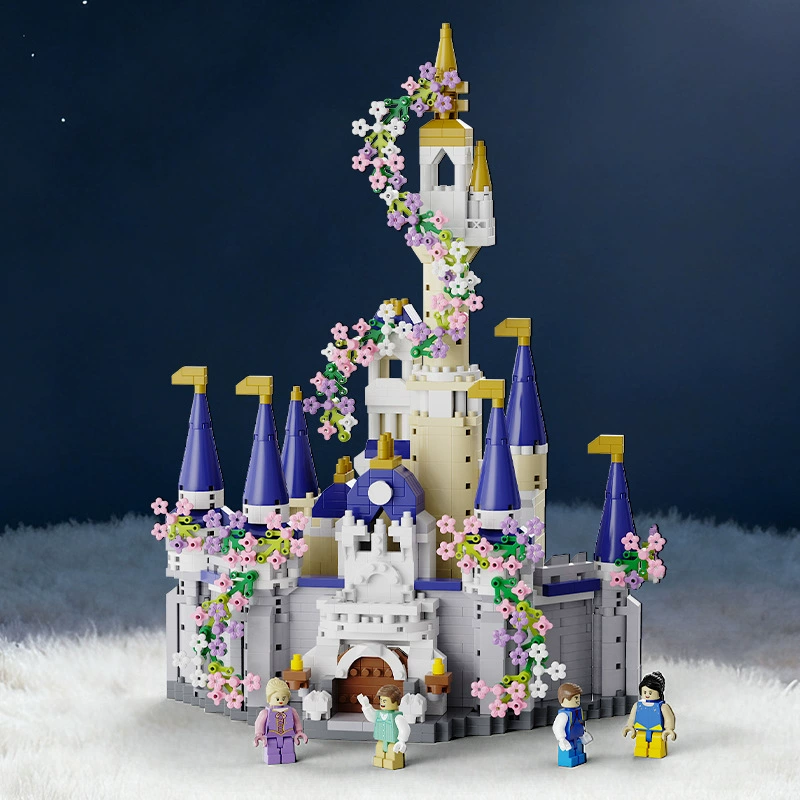 Building Block Set Brother, city buildings mini constructor, assorted micro-piece kits (various piece counts)
