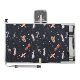 Children's aircraft seat extension pad cartoon children's travel aircraft seat extender hammock multifunctional travel bed
