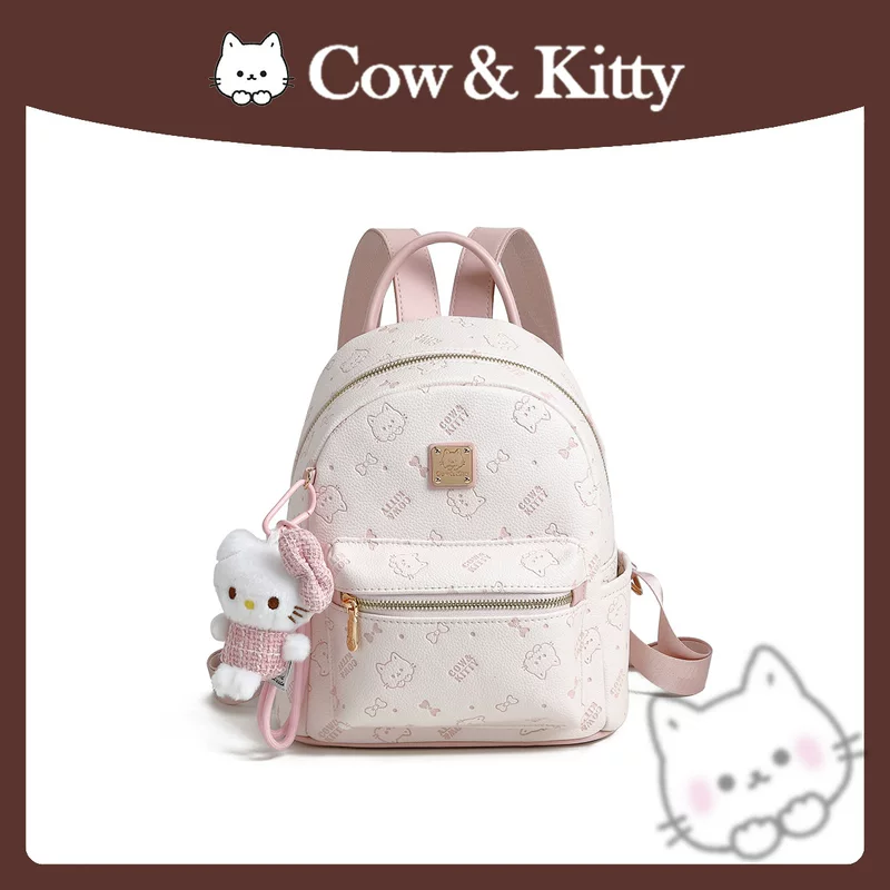 Hello Kitty, рюкзак, оригинальный вместительный дизайнерский сумка через плечо, для импорта, тренд сезона