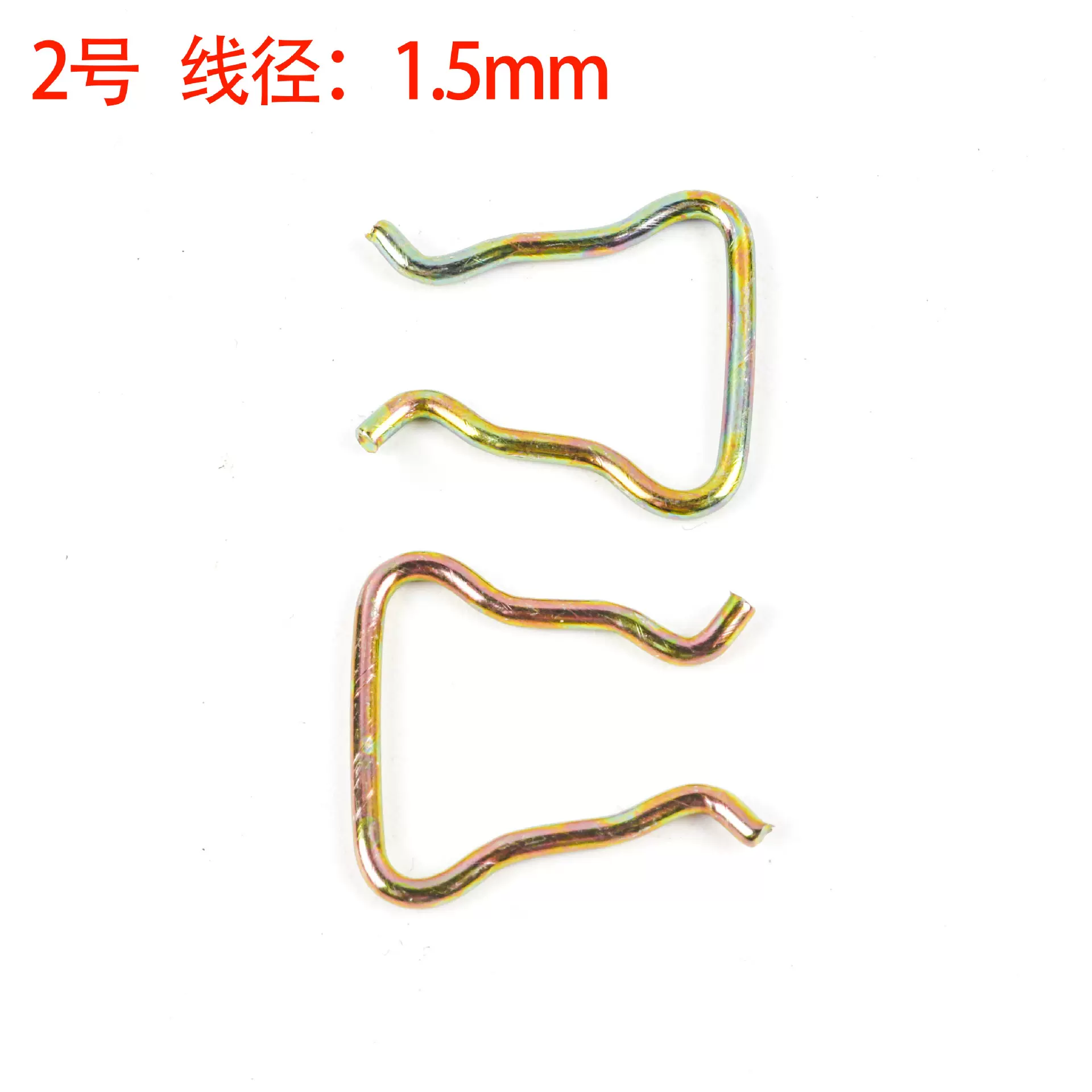 厂家加工夹子卡簧 文件夹铁镀锌非标卡扣折弯件钢丝异形弹簧 跨境