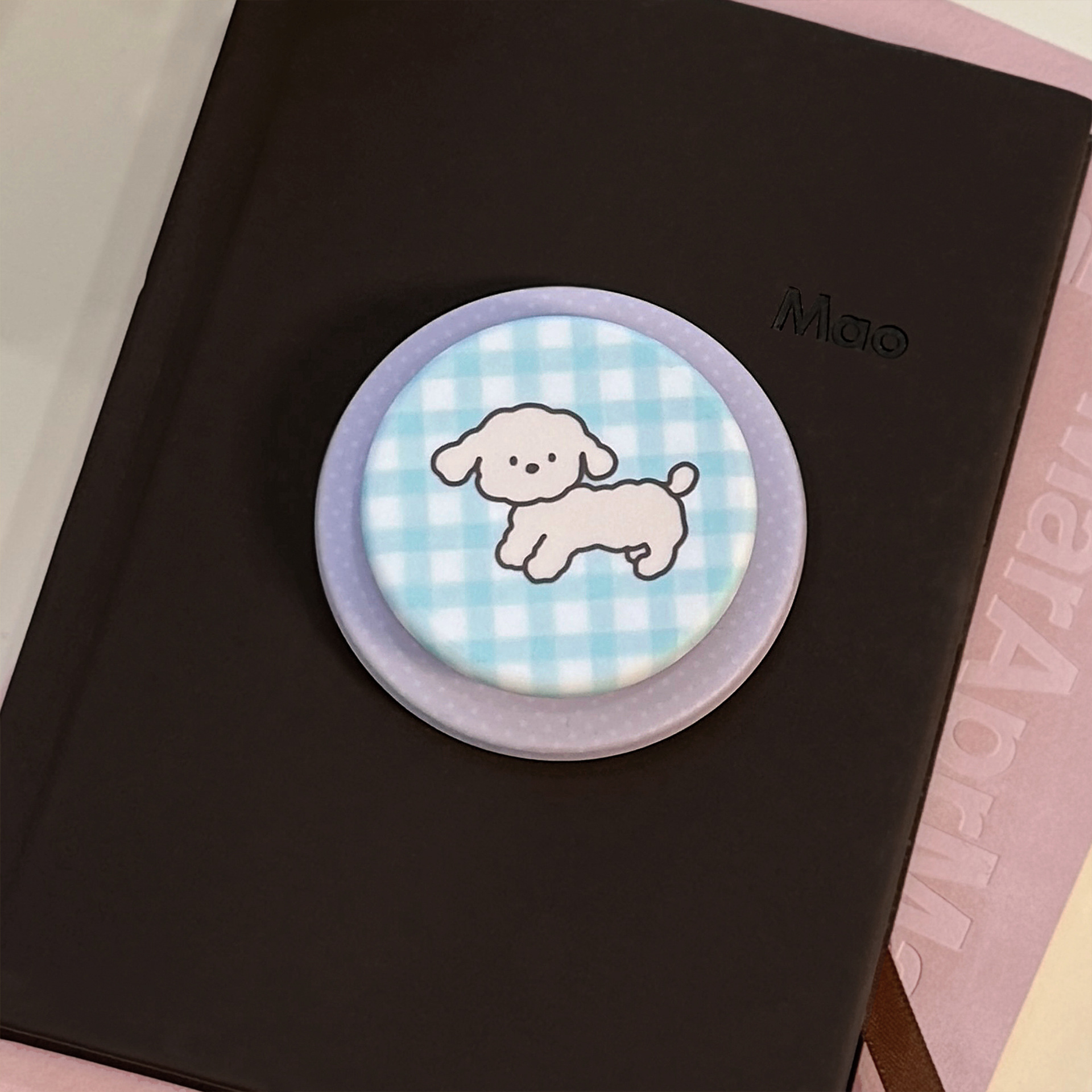 Colores de contraste para cachorros de cuadrillas Magsafe succión de soporte de airbags de película para teléfonos móviles telescópicos dibujos animados portátiles