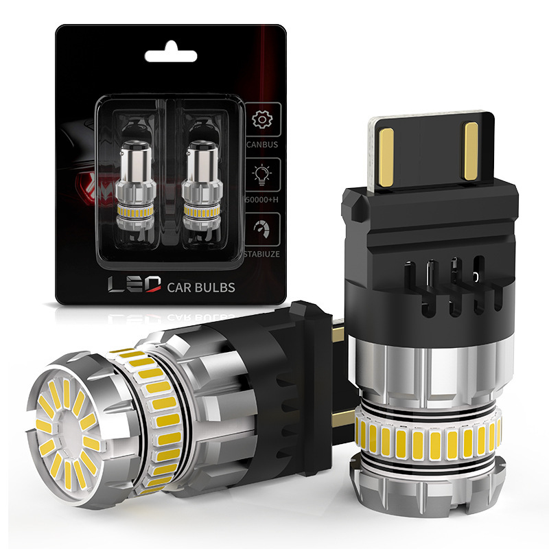 New 3157 Reversing Light P27/5W 3156 P27W Led Bulb Headlight Turn Signal 39Smd High Position New 3157 Reversing Light P27/5W 3156 P27W Led Bulb Headlight Turn Signal 39Smd High Position