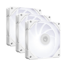 ID-COOLING TF-12025-SW机箱风扇 4pin接口 PWM温控散热 LED白光