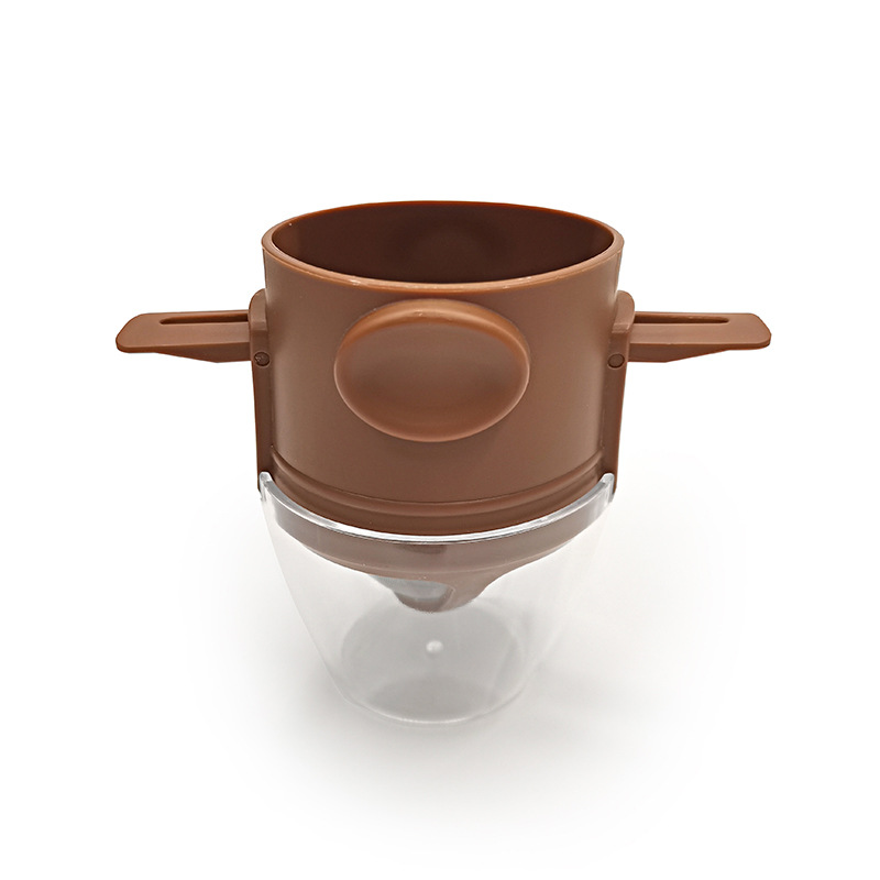 跨境新品手冲咖啡滤网 小天使折叠304不锈钢滤杯滴漏式咖啡过滤器