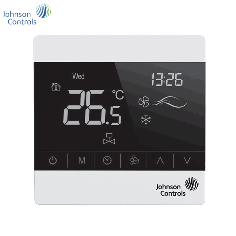 江森T8200-TB20-9JS0风机盘管触屏T8200-TF21-9JS0温控器开关9JR0