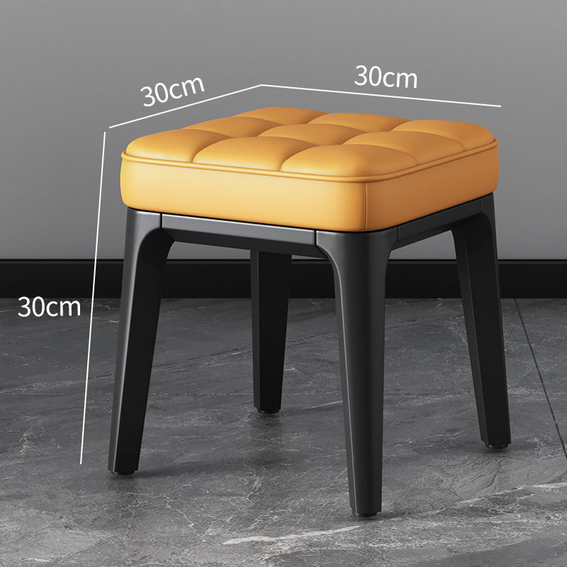 Stackable Low Stools for Living Room, Tea Table Stools, Thickened Sofa Stools, Children's Small Stools, Square Stools, Household Small Stools