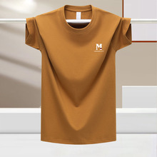 尾货男装短袖T恤潮牌大码体恤男士运动速干上衣服百搭打底衫特价