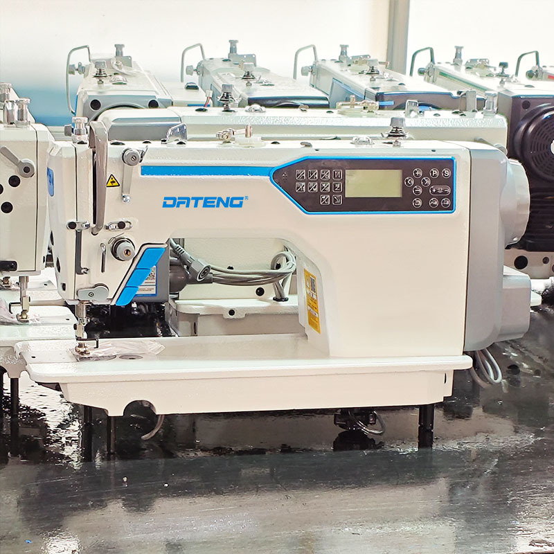 Nuevo carro plano de computadora, carro de aguja automático, máquina de coser de computadora industrial, máquina de coser de pespunte automática, máquina de coser eléctrica multifuncional