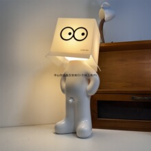 【拿你的小叮叮挂挡】表情小男孩趣味搞怪装饰摆件床头小夜灯礼物