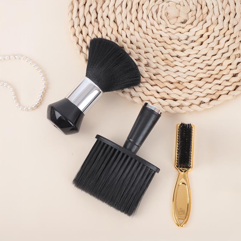 Barberie set cepillo de limpieza de cuello cepillo de peluquería cepillo portátil cepillo de cabello suave cepillo de aceite fábrica al por mayor