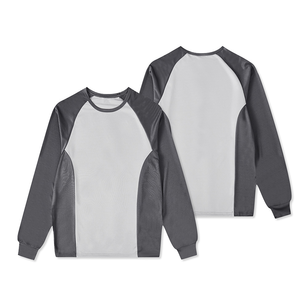 American Long Manges Shooter Boys Quick Seak Sports Calent Up Running Shirt Transpirable A Lot of Basketball Training