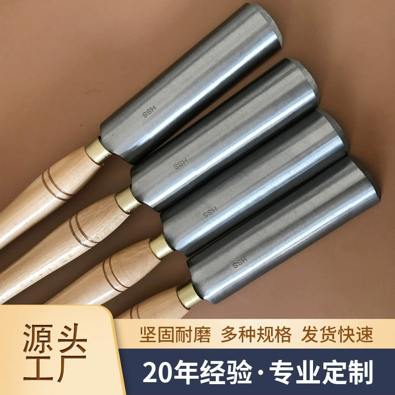 Деревообработка очень большой зародышевой нож Высокоскоростной стальной полукруглый нож ручной деревянный спин удлиненный нож