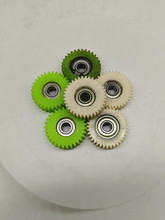 電動車電機輪自行車鋰電車呢絨齒輪三輪車尼龍輪子軸承折疊車配件