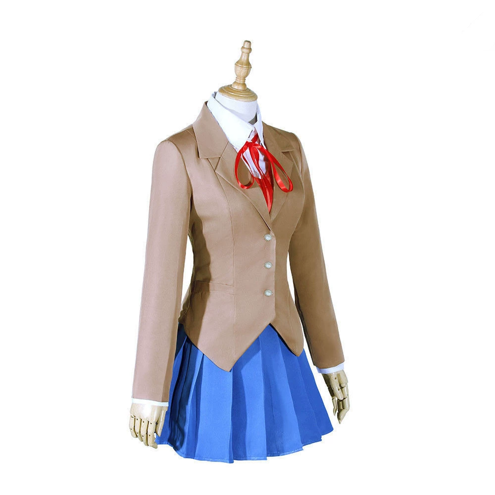 Сердцебиение Литературного Клуба Доки Doki Литература Клуба Моники Кос-Ай Anime COSPLAY