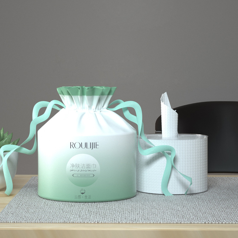 Authentic Manufacturer Wenzhou Roulijie Disposable Facial Cleansing Towel Pearl Pattern Cleansing Towel 280g Thickened Roll Towel Skin-Friendly Authentic Manufacturer Wenzhou Roulijie Disposable Facial Cleansing Towel Pearl Pattern Cleansing Towel 280g Thickened Roll Towel Skin-Friendly