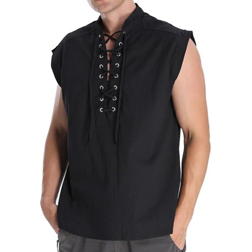 New 2025 Halloween COS Costume Casual Vests Medieval Clothing Retro Short Jacket Anime Merchandise
