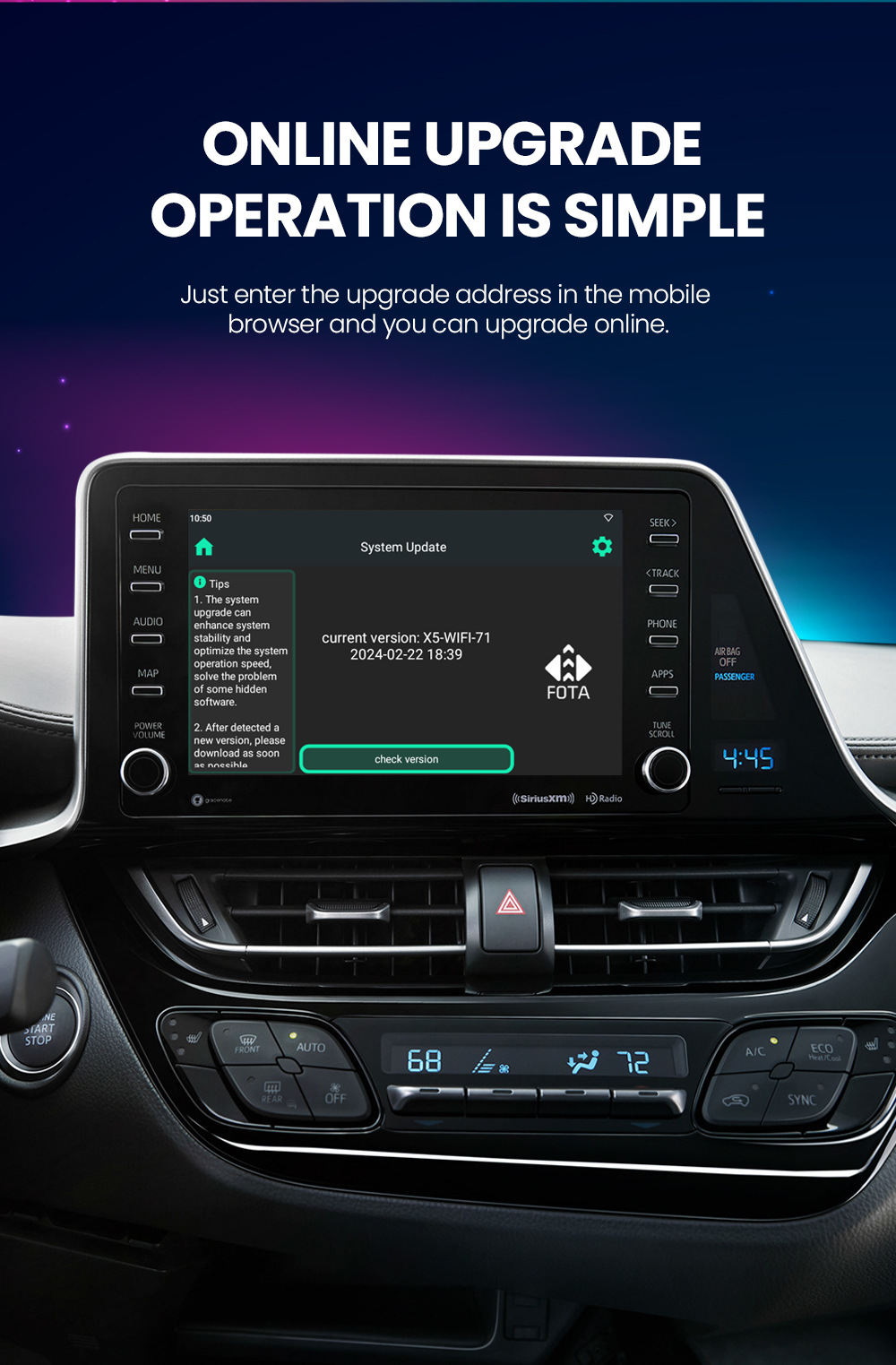Carplay Adapter Box Converts Wired to Wireless with HDMI Output, Dual Wifi, Android Car-Machine Connectivity, and Screen Mirroring