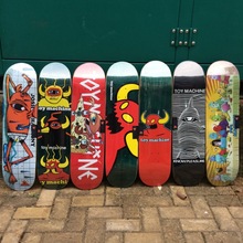 toymachine 8.0/8.125/8.25/7.75英寸滑板双翘加拿大枫木板面甲板