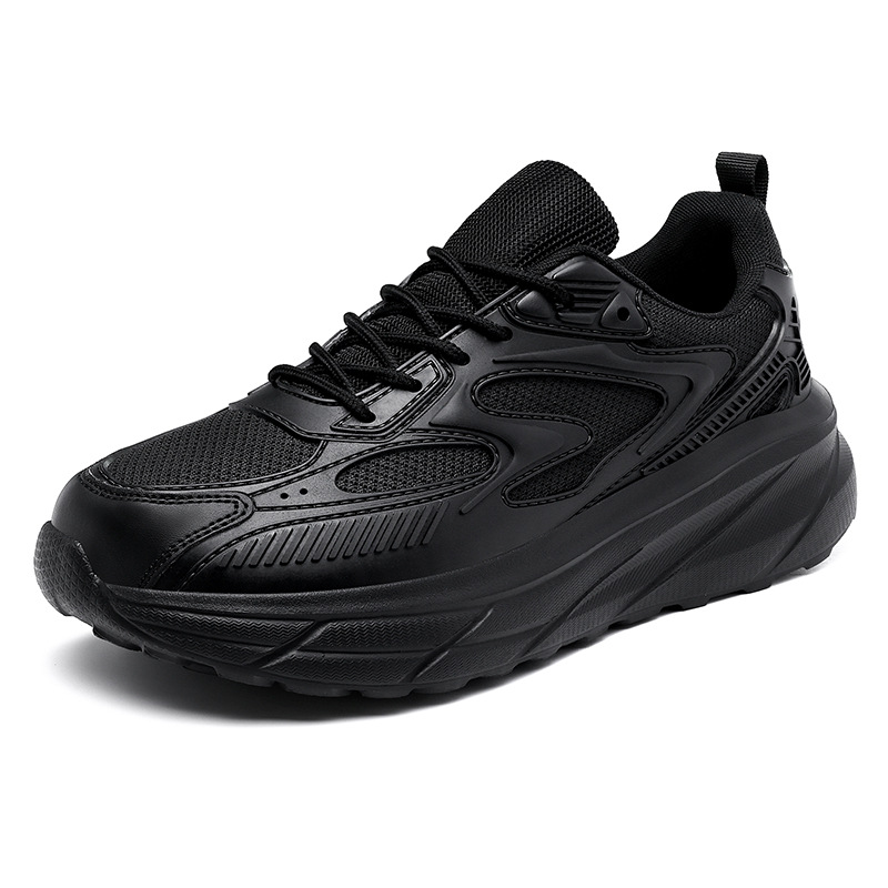K615 men's wide-toe running shoes, dad shoes, spring/autumn low-top mesh sneakers, large-size casual running shoes, athletic shoes