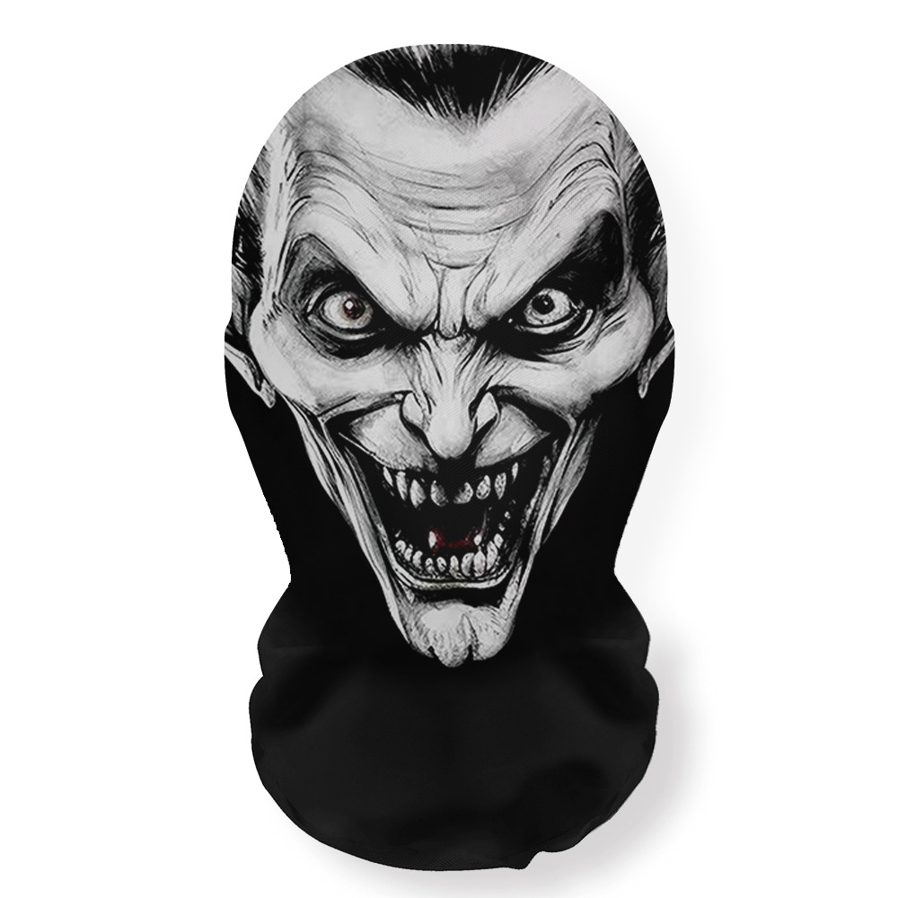 Cross-border Halloween Skull Series props parodia máscaras cubierta de cabeza nuevos productos spot todo el rostro protector solar extraño