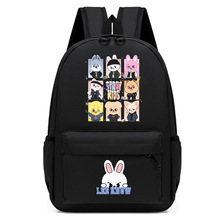 StrayKids ����Ů��ӡ���׶�԰�����Ů��Сͯ˫�米��60421-7