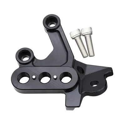 Motorcycle pedals – for Surron Light Bee - black-on-the-left
