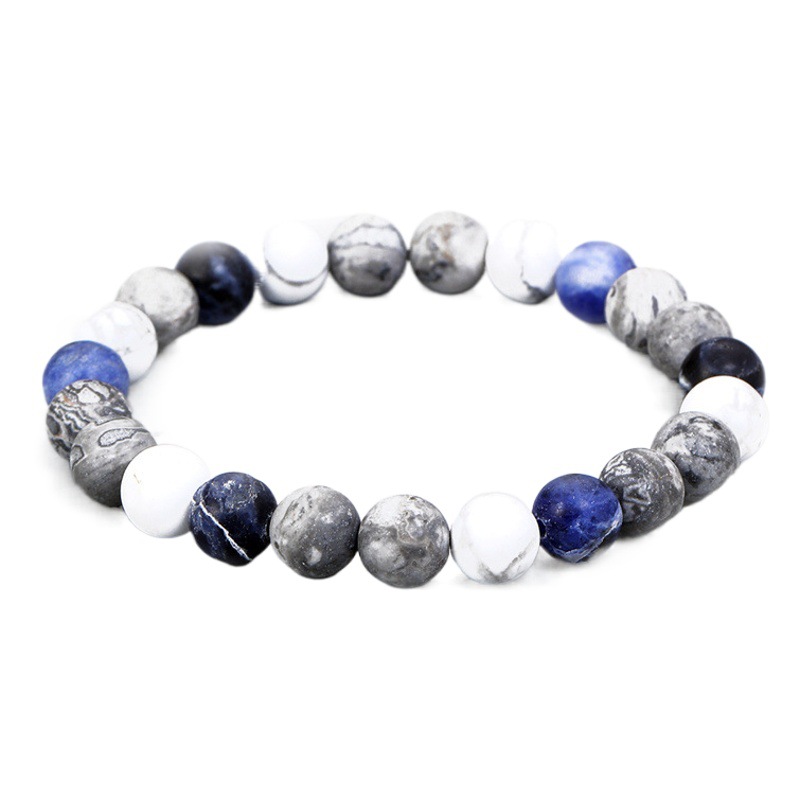 Milun joyas transfronterizas Sistema Solar ocho planetas pulsera universo galaxia cielo estrellado pulsera hombres DIY
