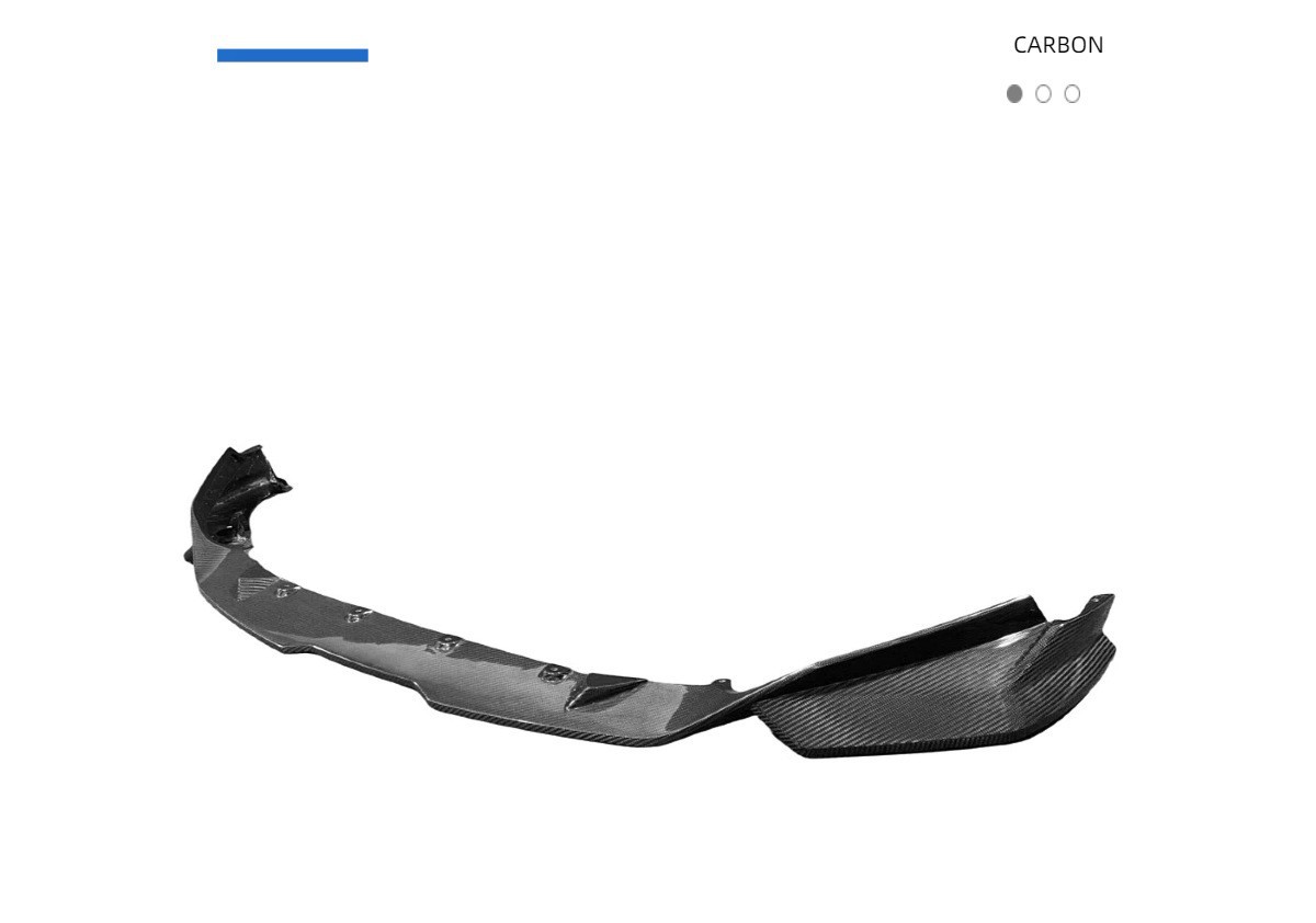 Suitable for BMW G80G82 CFA model front lip, front spoiler, exterior trim, air knife, fender modification, dry carbon accessories