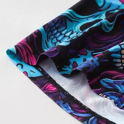 Men's underwear trend boxers sexy boys trend mid-waist breathable straight angle