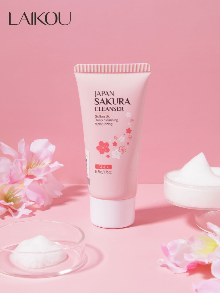 Sakura Facial Cleanser Image 2
