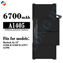适用于苹果MacBook Air13寸 A1369/A1466/A1496笔记本电池A1405